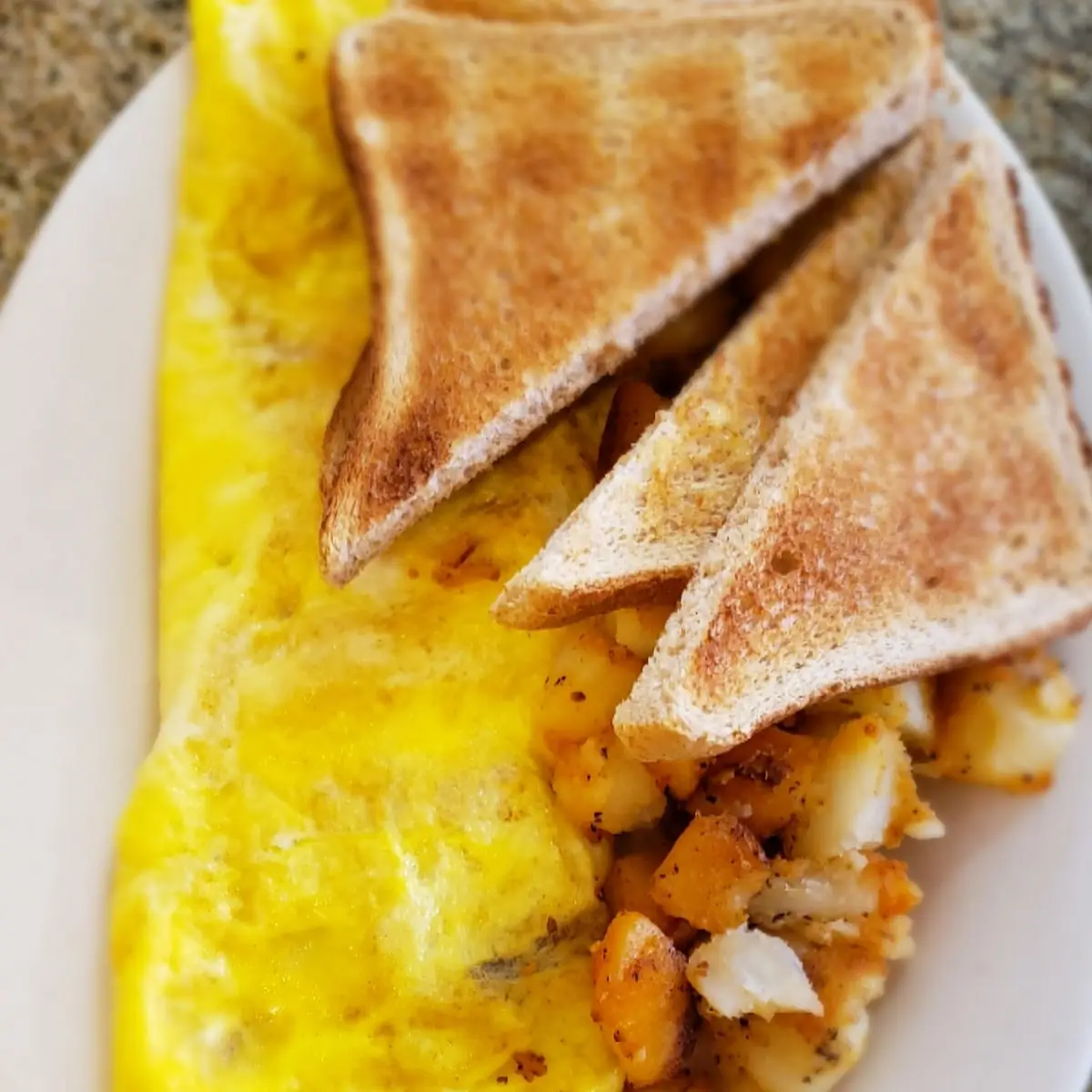 Bacon & Cheese Omelette