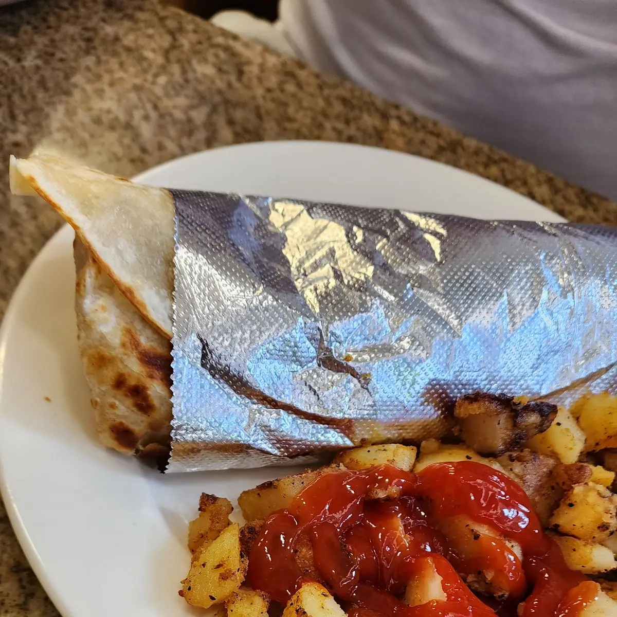 Egg and Chorizo Burrito