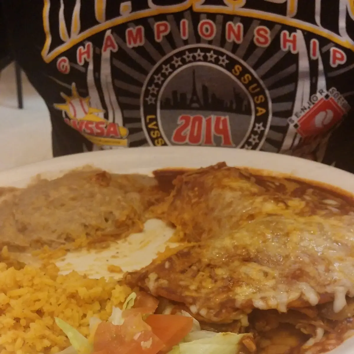 Enchilada Plate