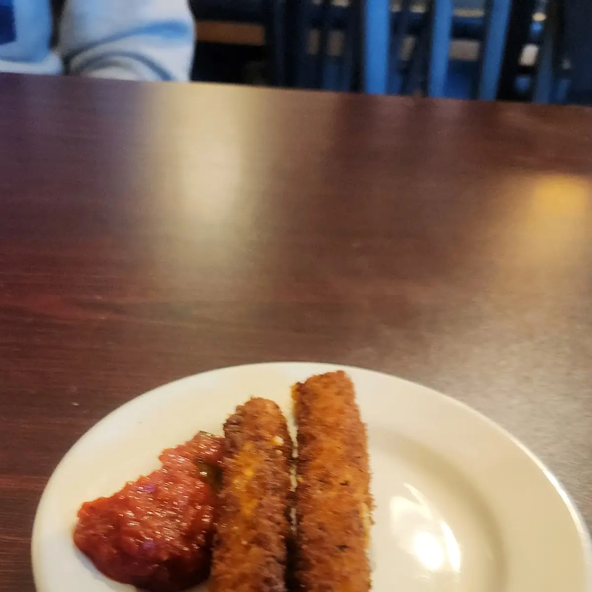 Hand-Breaded Mozzarella Sticks