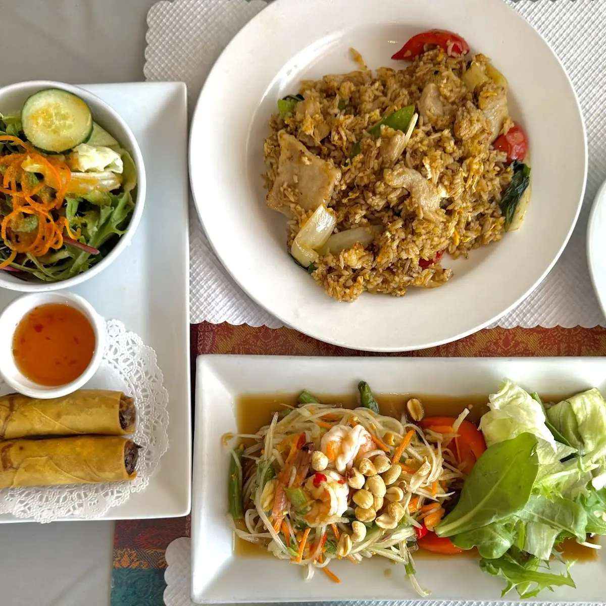 Basil Fried Rice Lunch