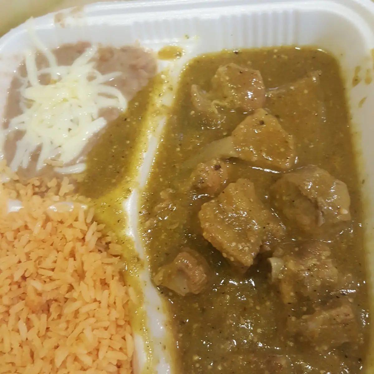 Costillitas En Chile Verde