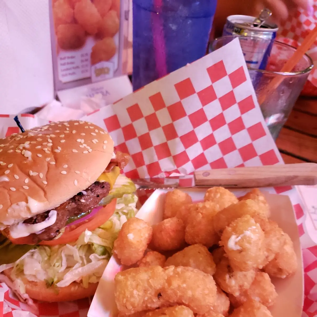 Swiss and Mushroom Burger
