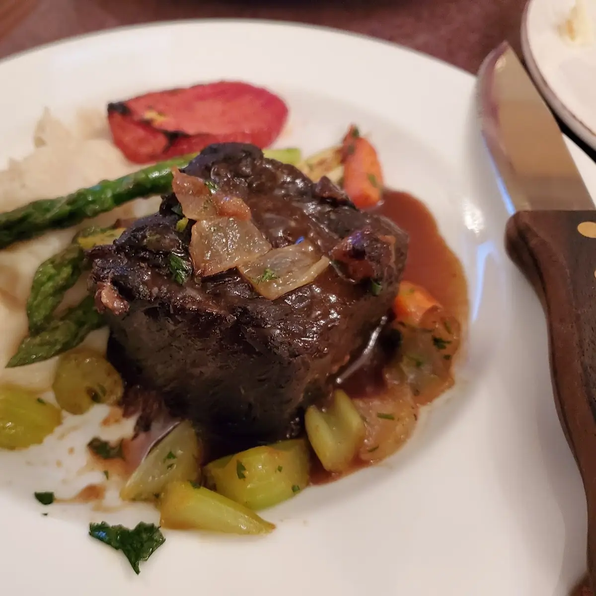 Merlot Braised Beef Short Rib