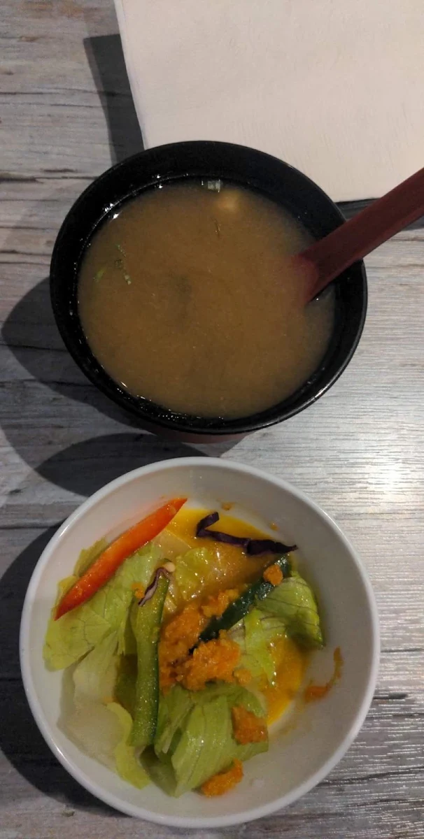 Miso Soup & Salad