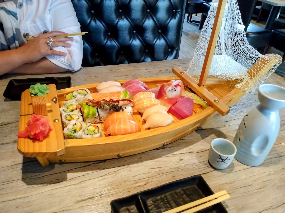 Sushi and Sashimi Combination Boat