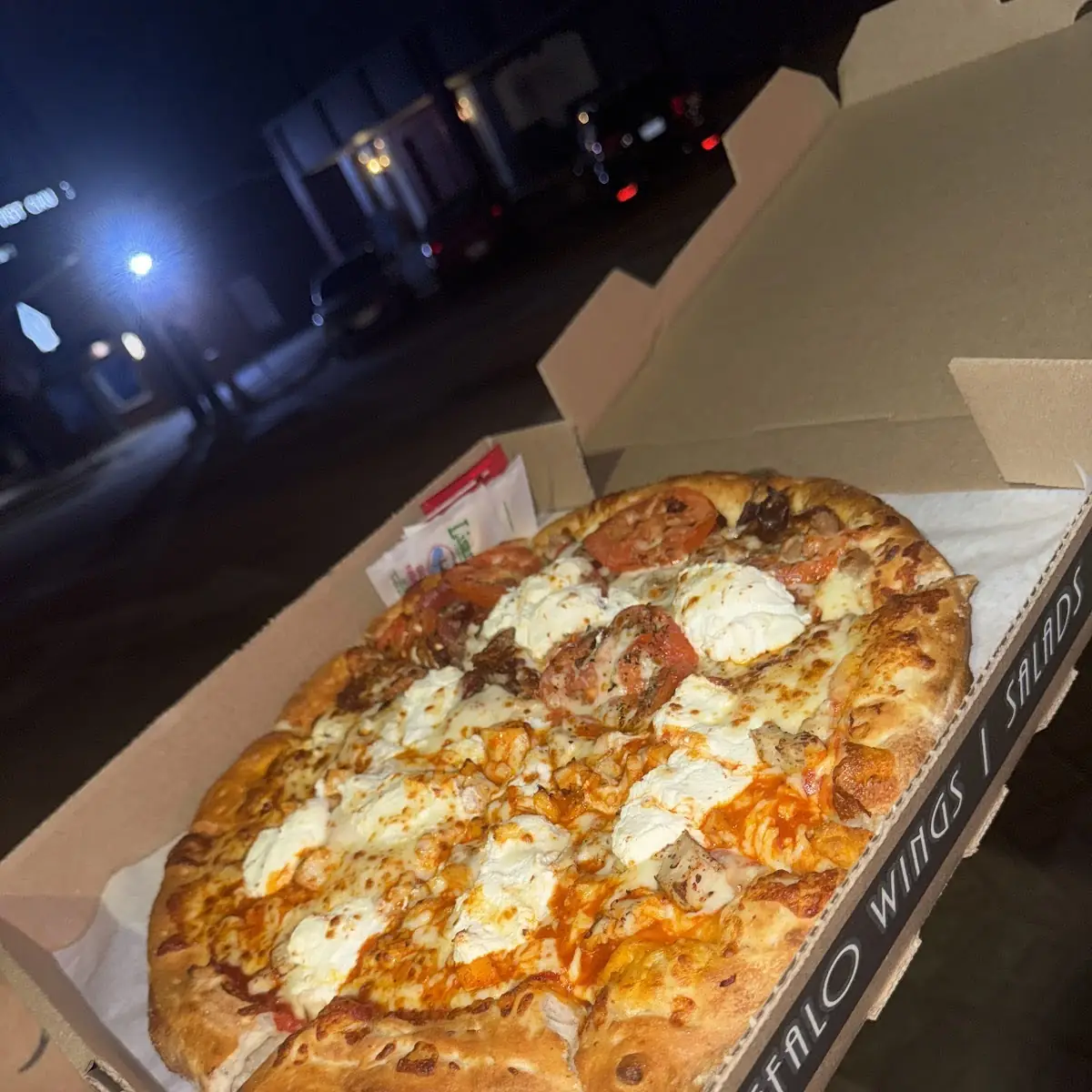 Buffalo Chicken Pizza