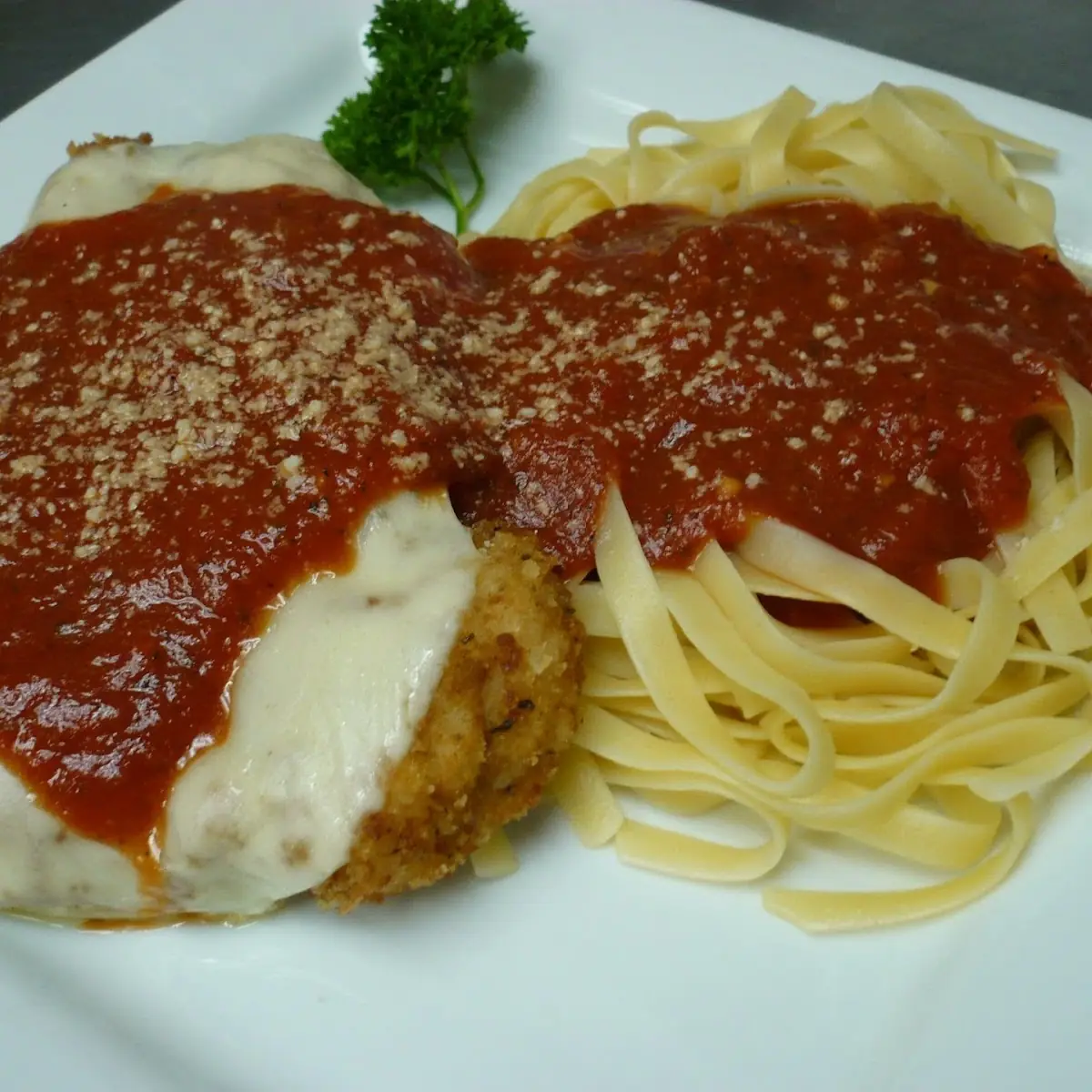 Breaded Chicken Parmigiana