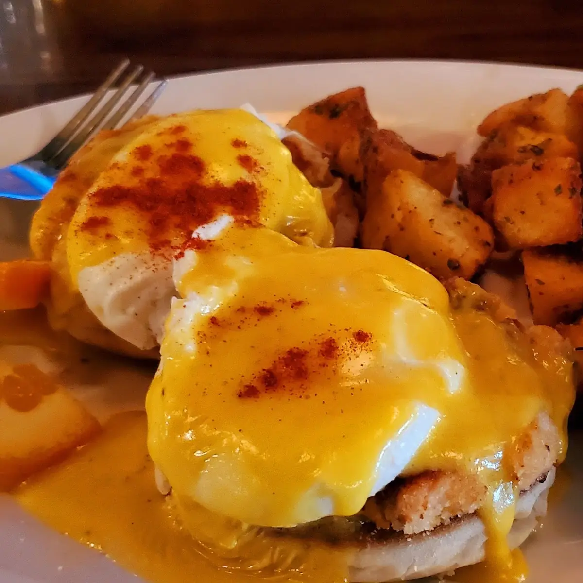 Salmon Cake Benedict