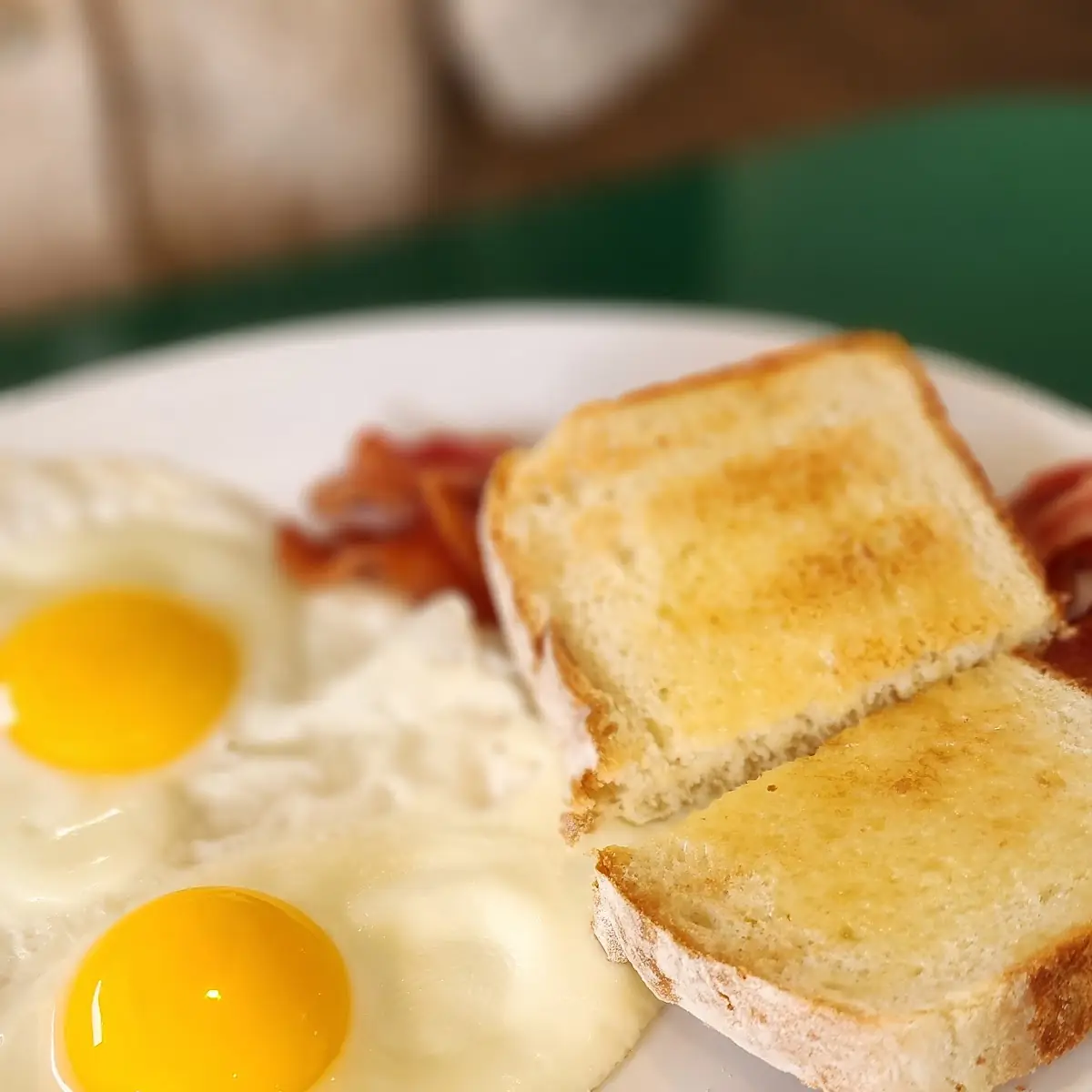 Two Eggs and Pork Chop