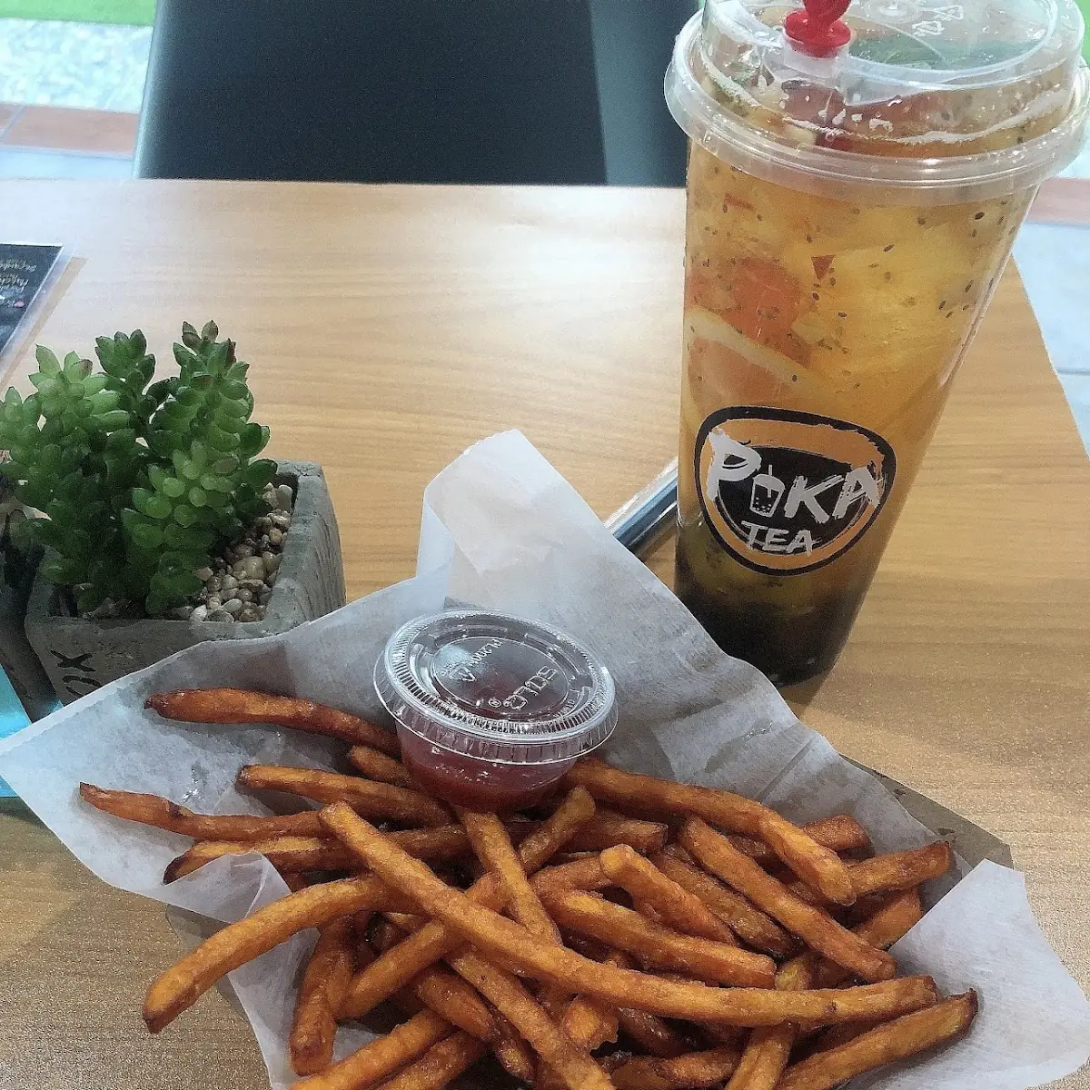 Tea Sweet Potato Fries