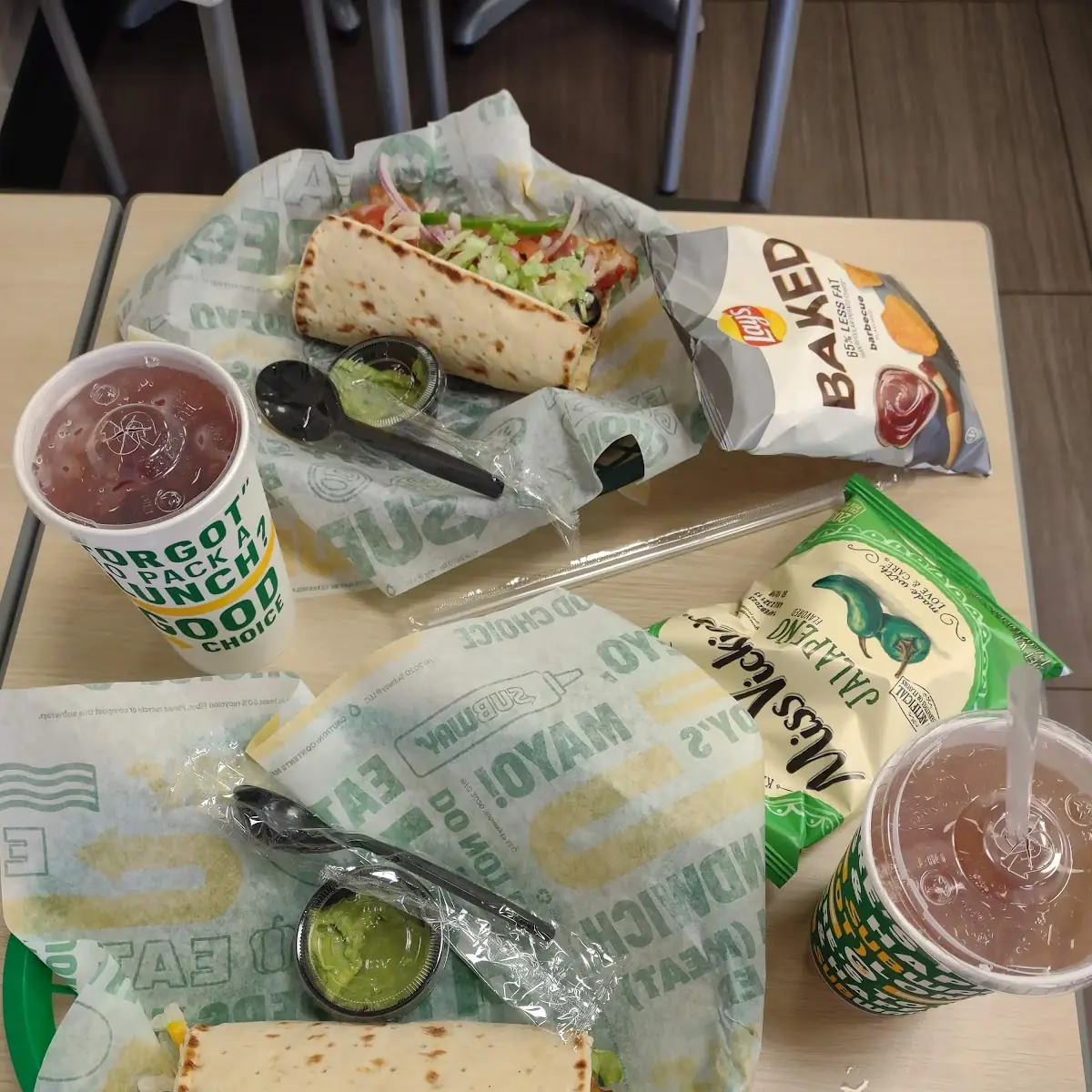 Flat Bread Chicken Sub