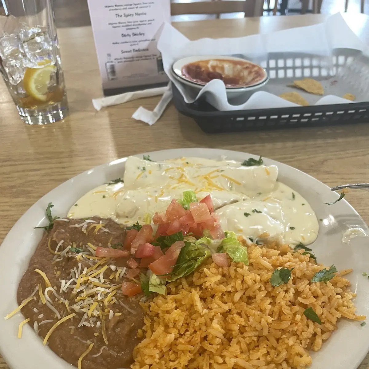 Chicken Burrito Bowl with Salsa