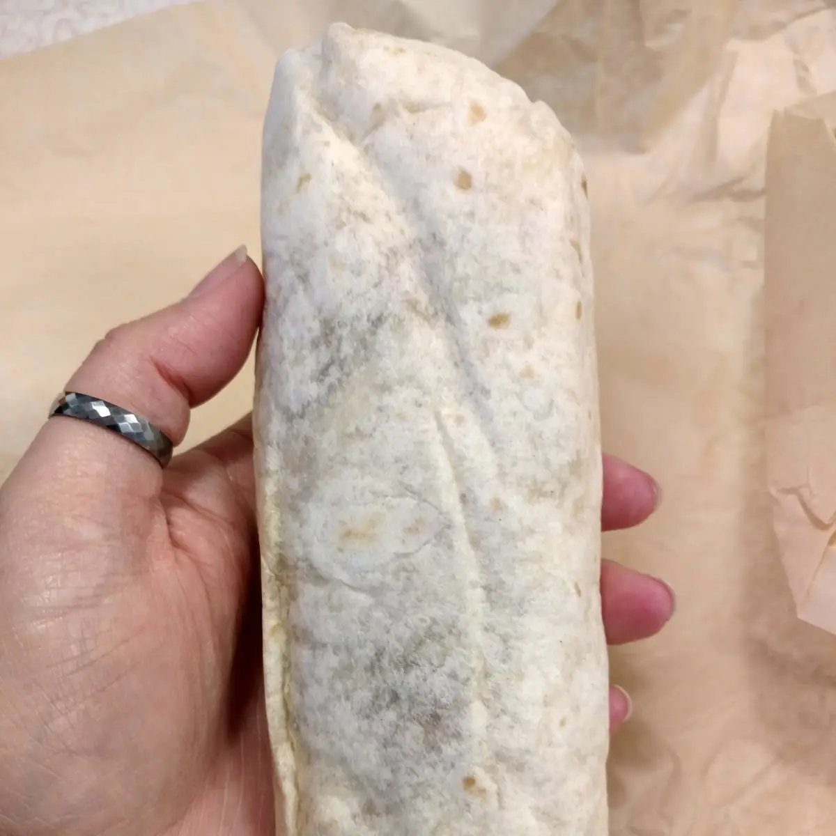 Breakfast Burrito Size