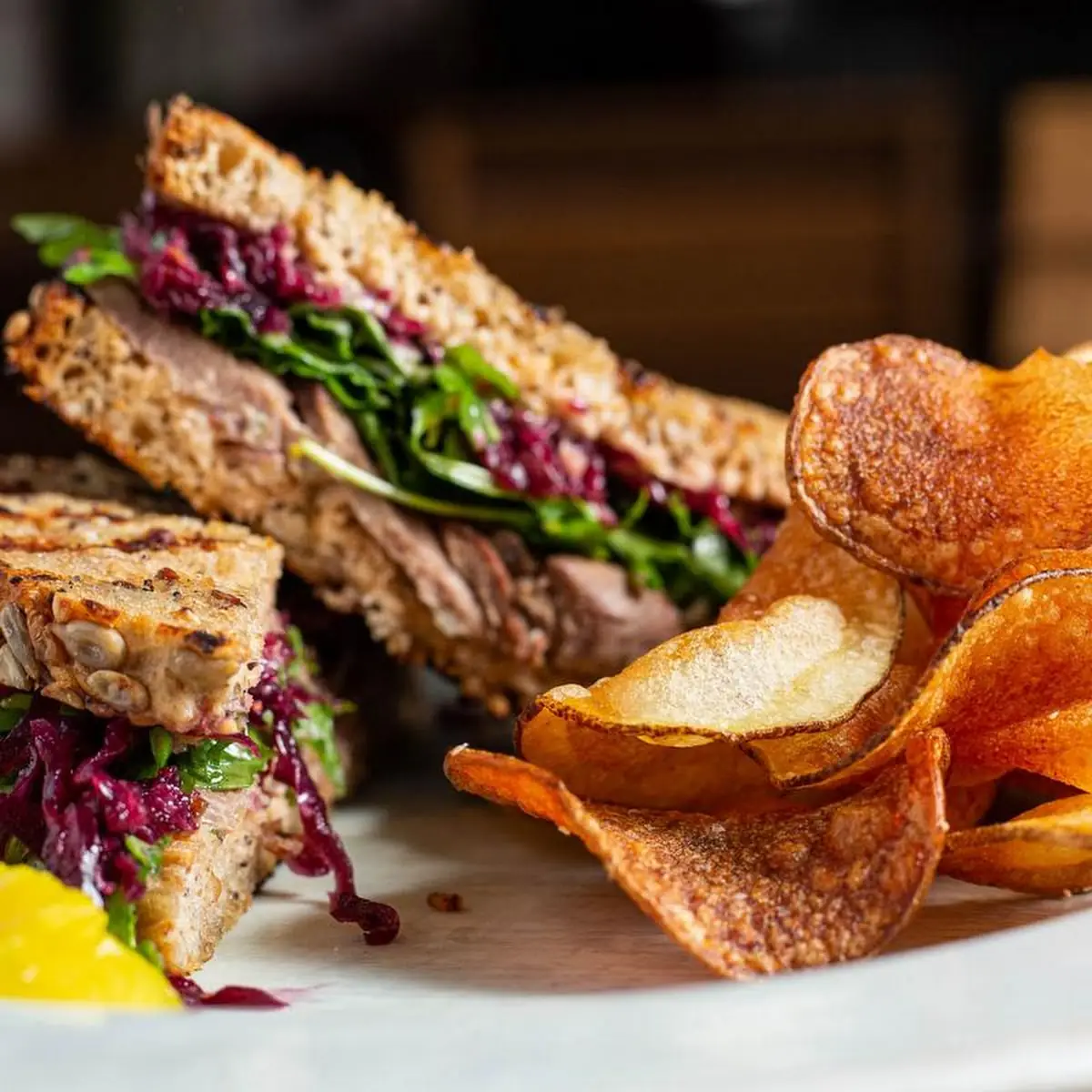 Duck Pastrami Sandwich to-Go