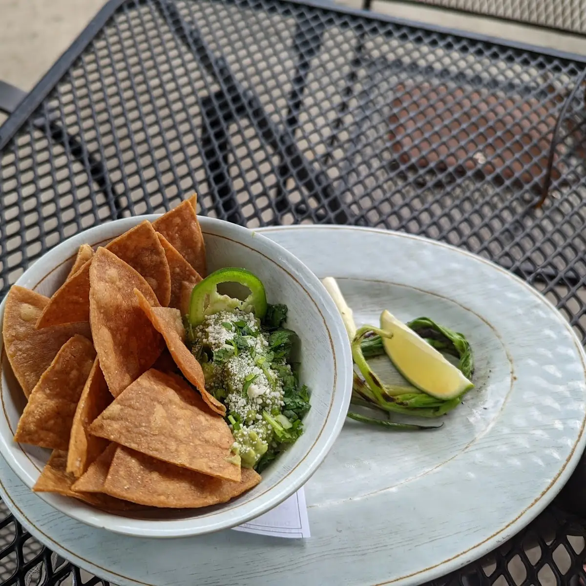 Guacamole and Chips