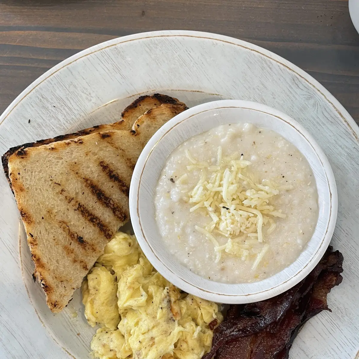 Rosedale Cheddar Stoneground Grits Bowl