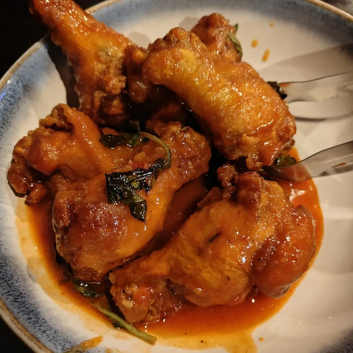 Spicy Thai Chicken Wings
