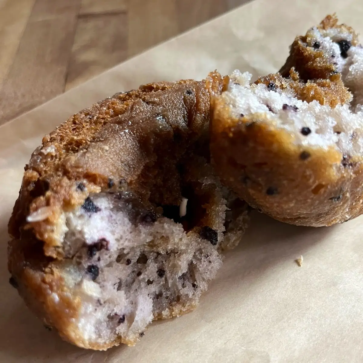 Blueberry Cake Donut