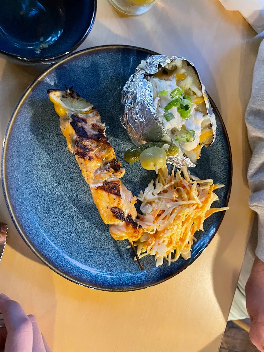 Brochette de Saumon