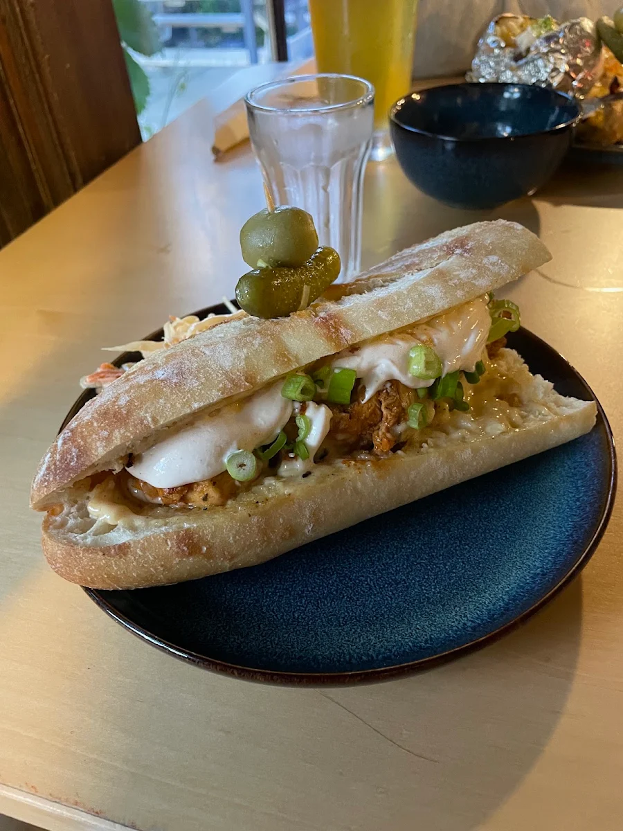 Sandwich Poulet Cajun