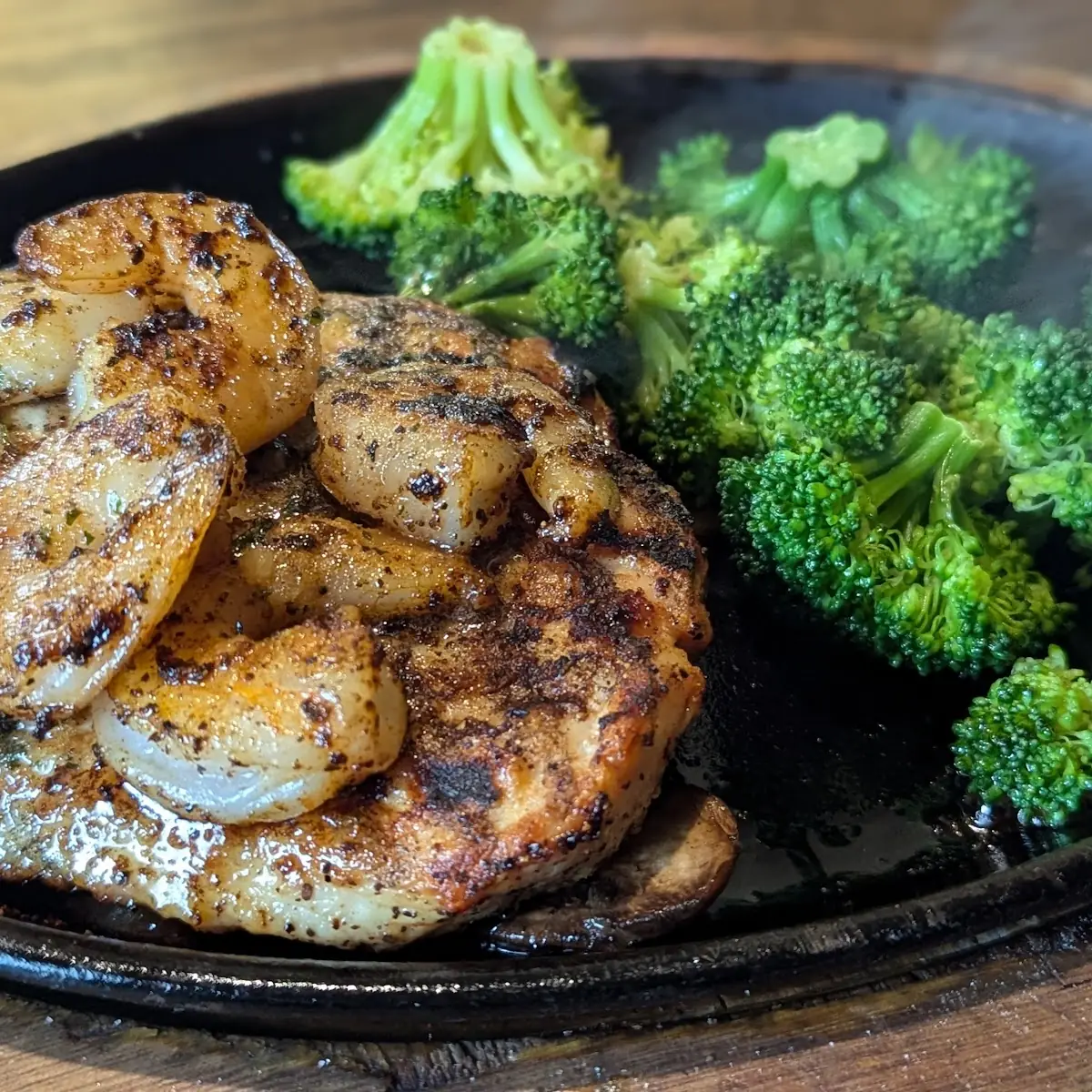 Shrimp 'N Parmesan Sirloin