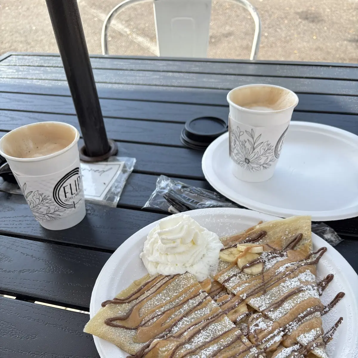 Peanut Butter Cup Crepe