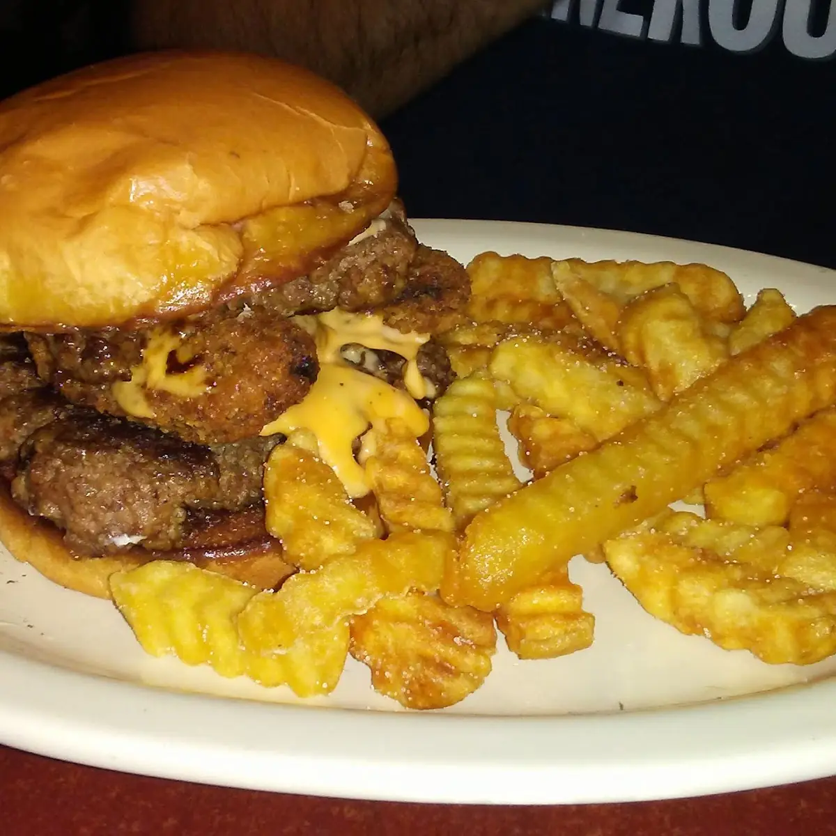 Double Cheeseburger with Fries