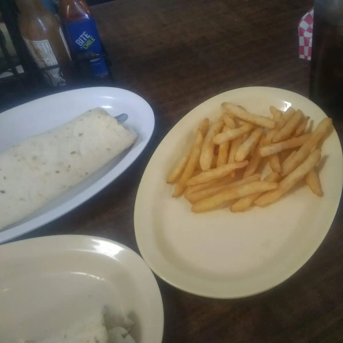 Bean & Cheese Burrito with Rice