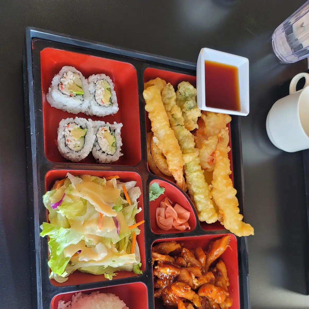 Sushi Bento & Tempura