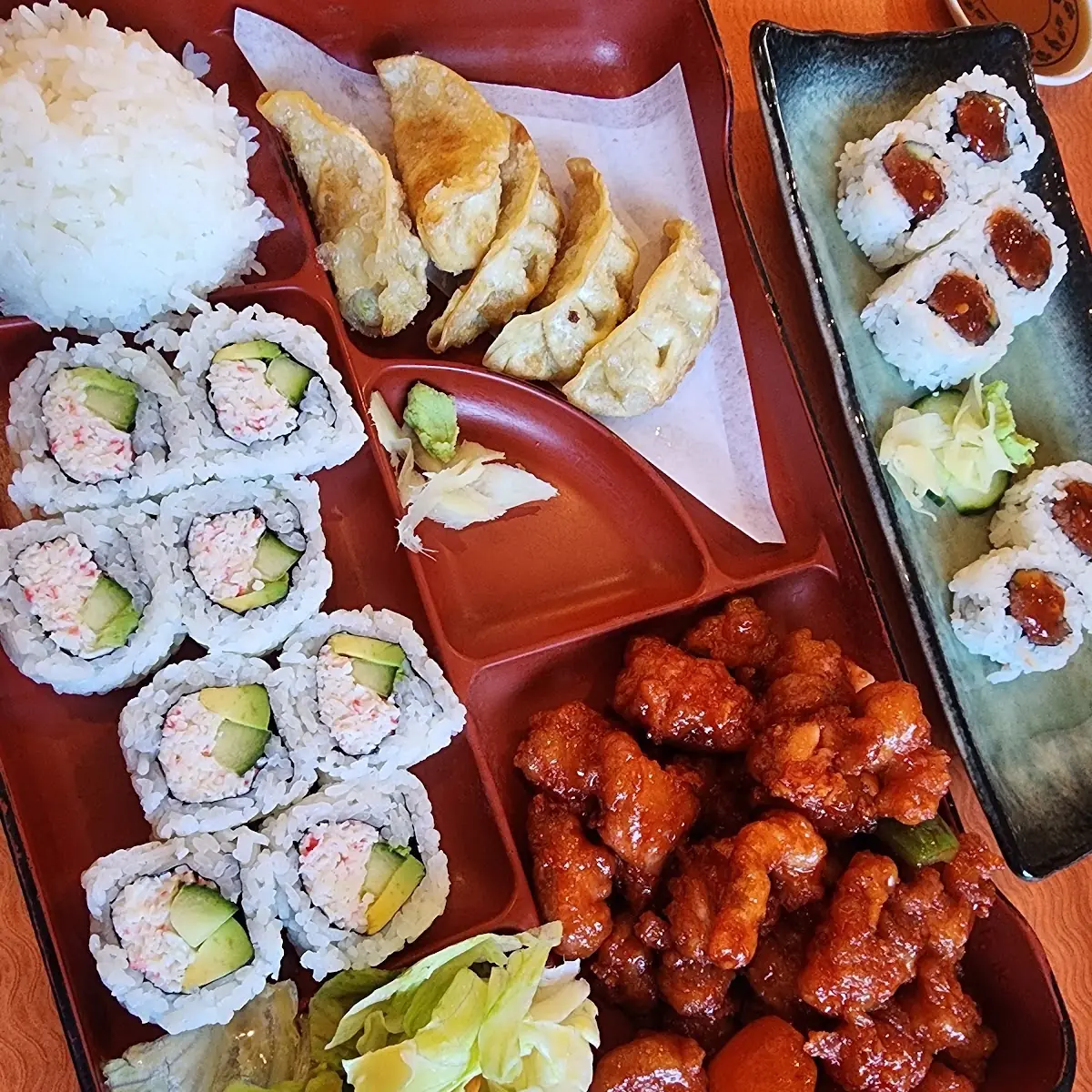 Sweet and Sour Bento Box