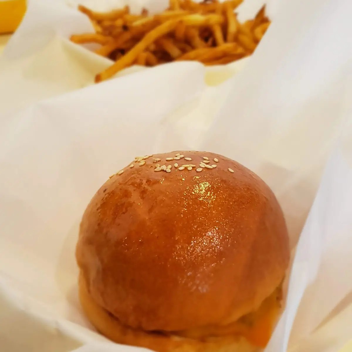 Cheeseburger with Cheddar Cheese