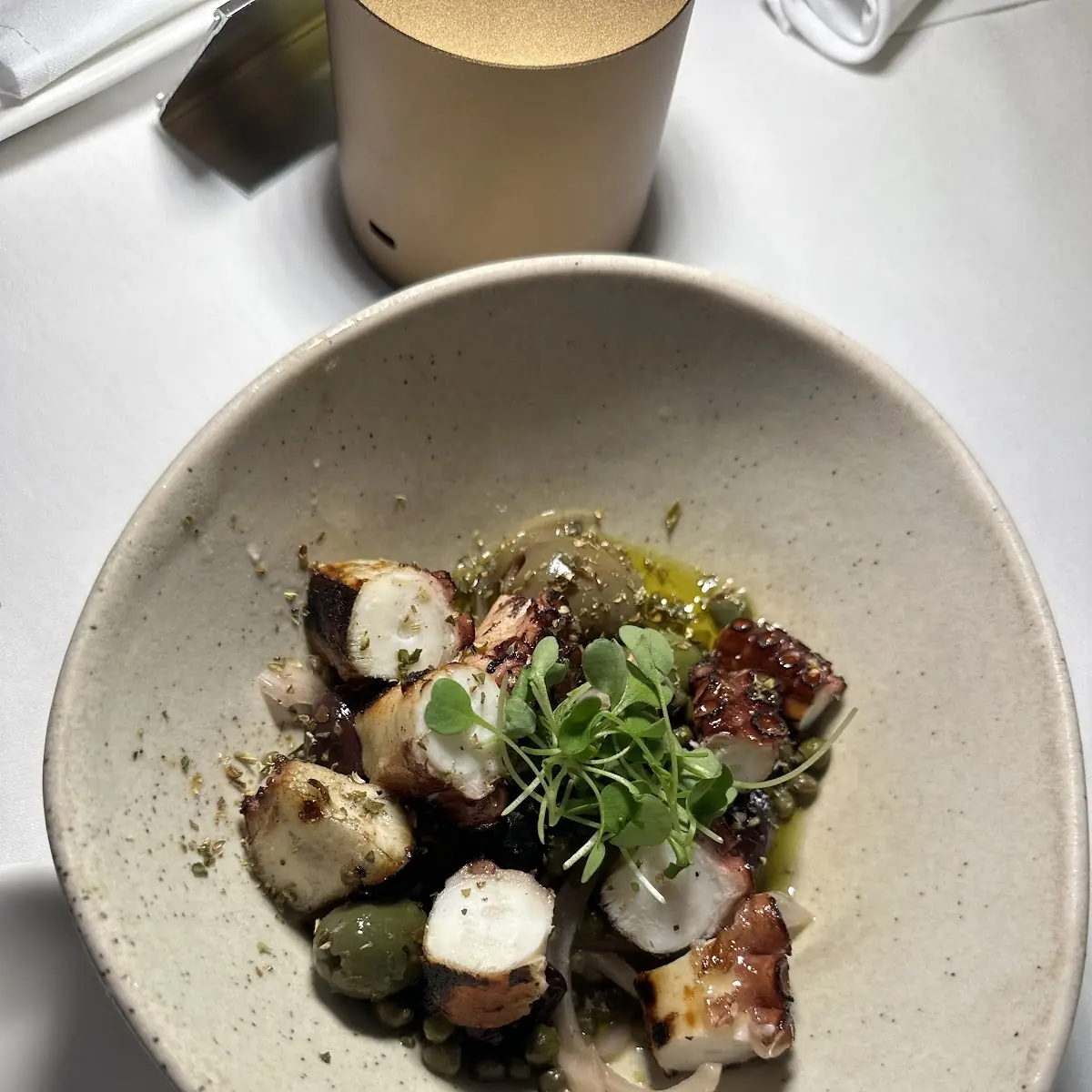 Octopus Salad Starter