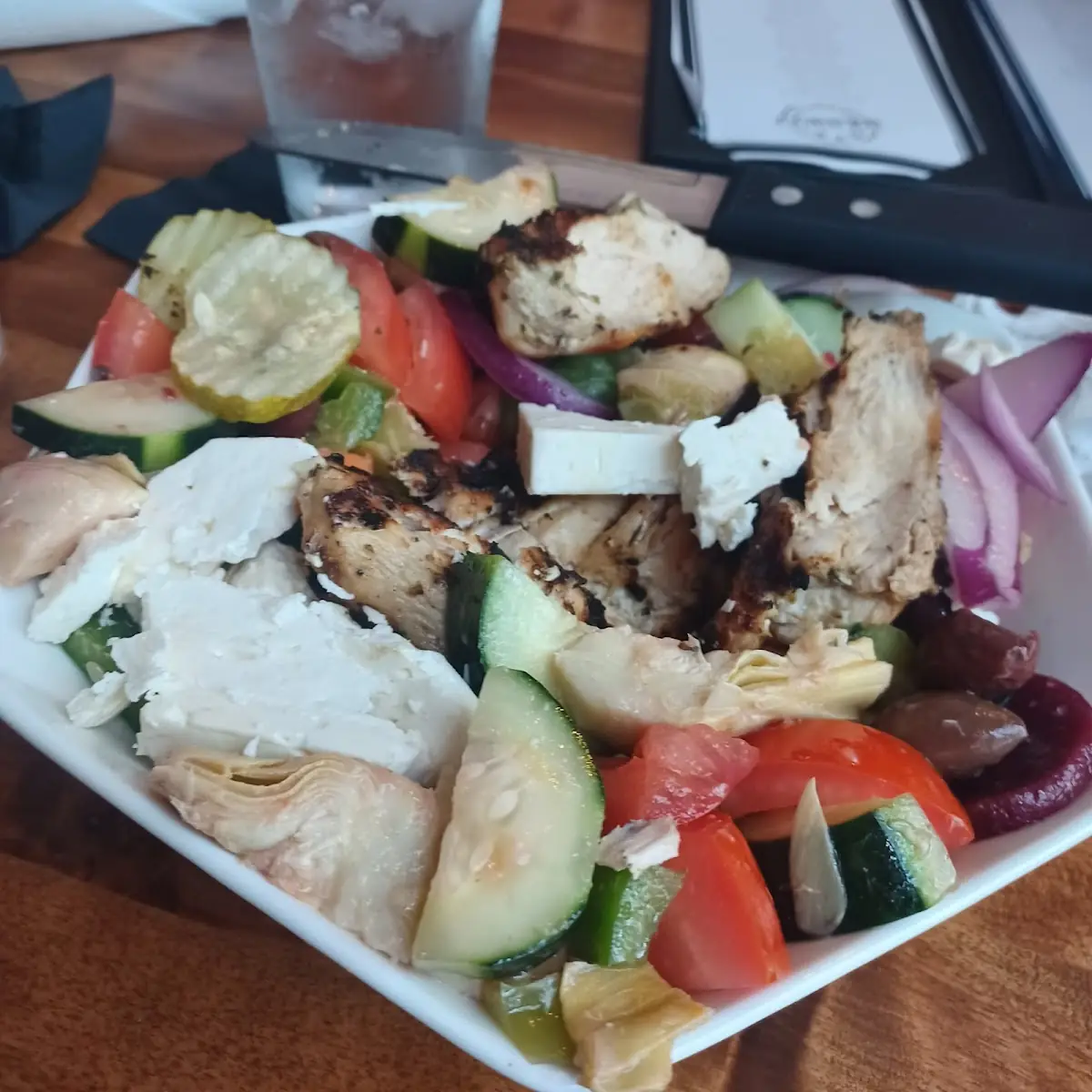 Grecian Grilled Chicken Bowl