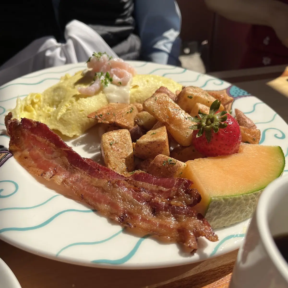 Seafood Omelette