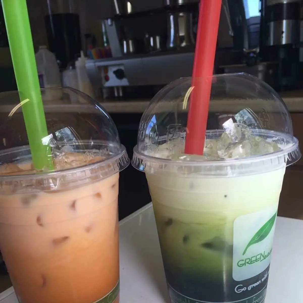 Thai Iced Tea or Iced Coffee or Iced Green Tea