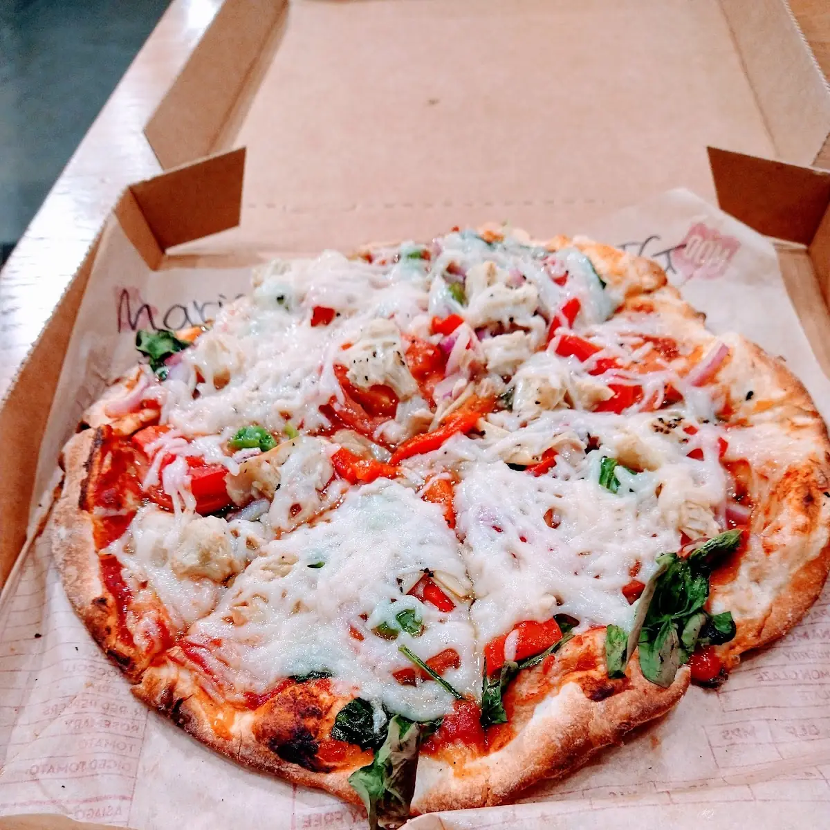 Veggie with Non-Dairy Cheese Pizza