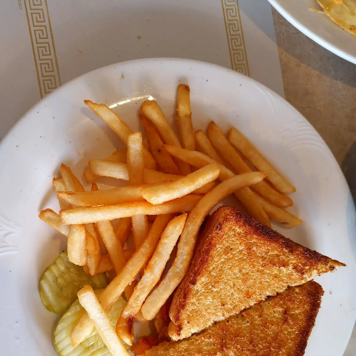 Grilled Cheese & Fries