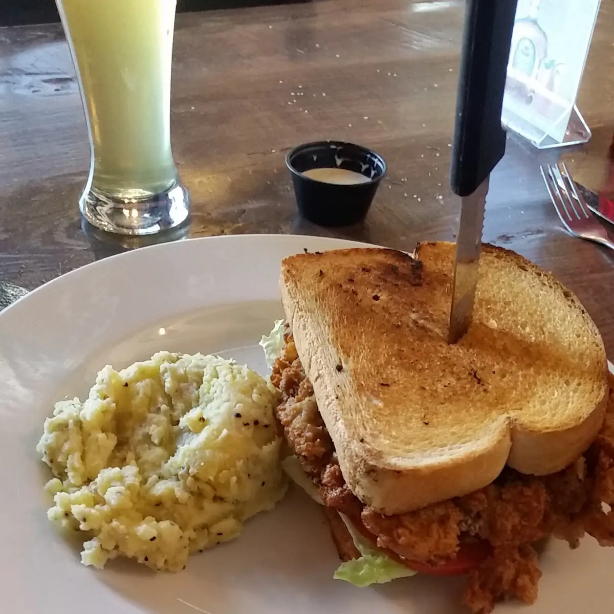 Chicken Fried Steak Sandwich