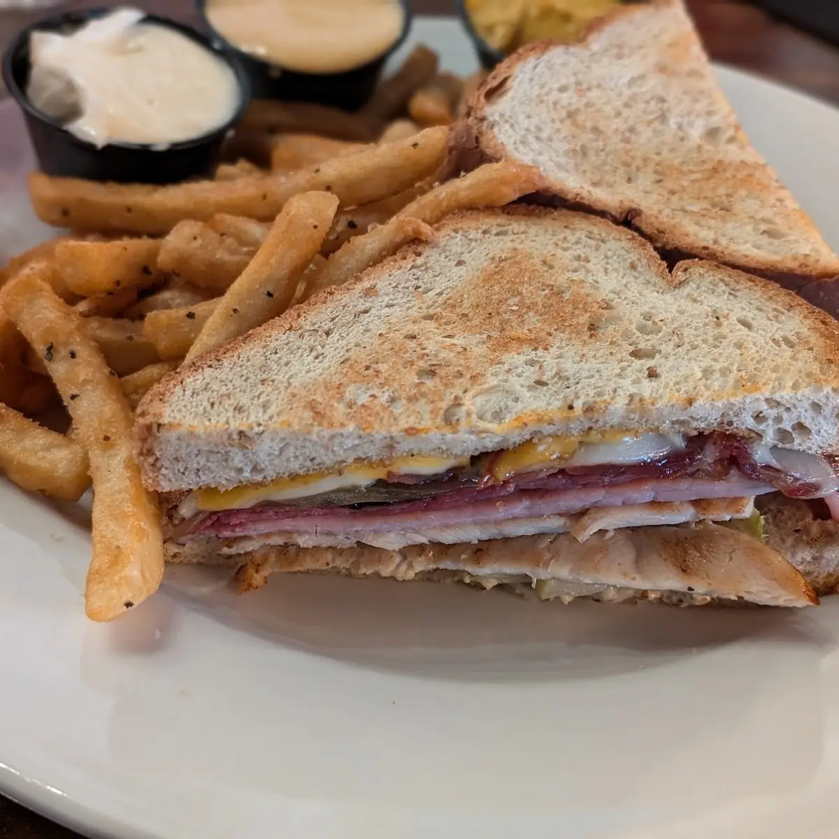 The Lokal Club Sandwich