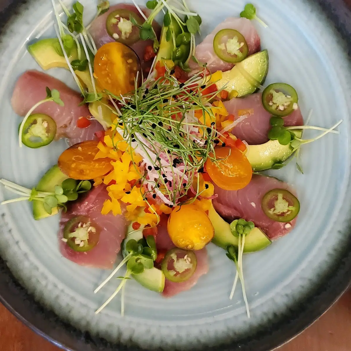 Sashimi Salad