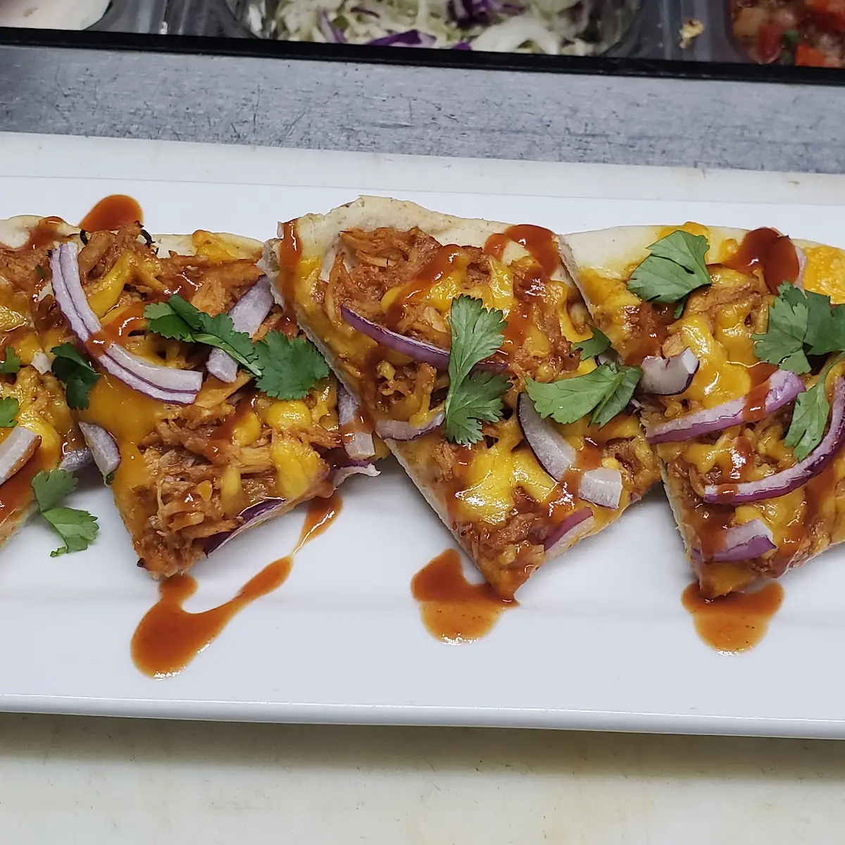 BBQ Chicken Flatbread Pizza