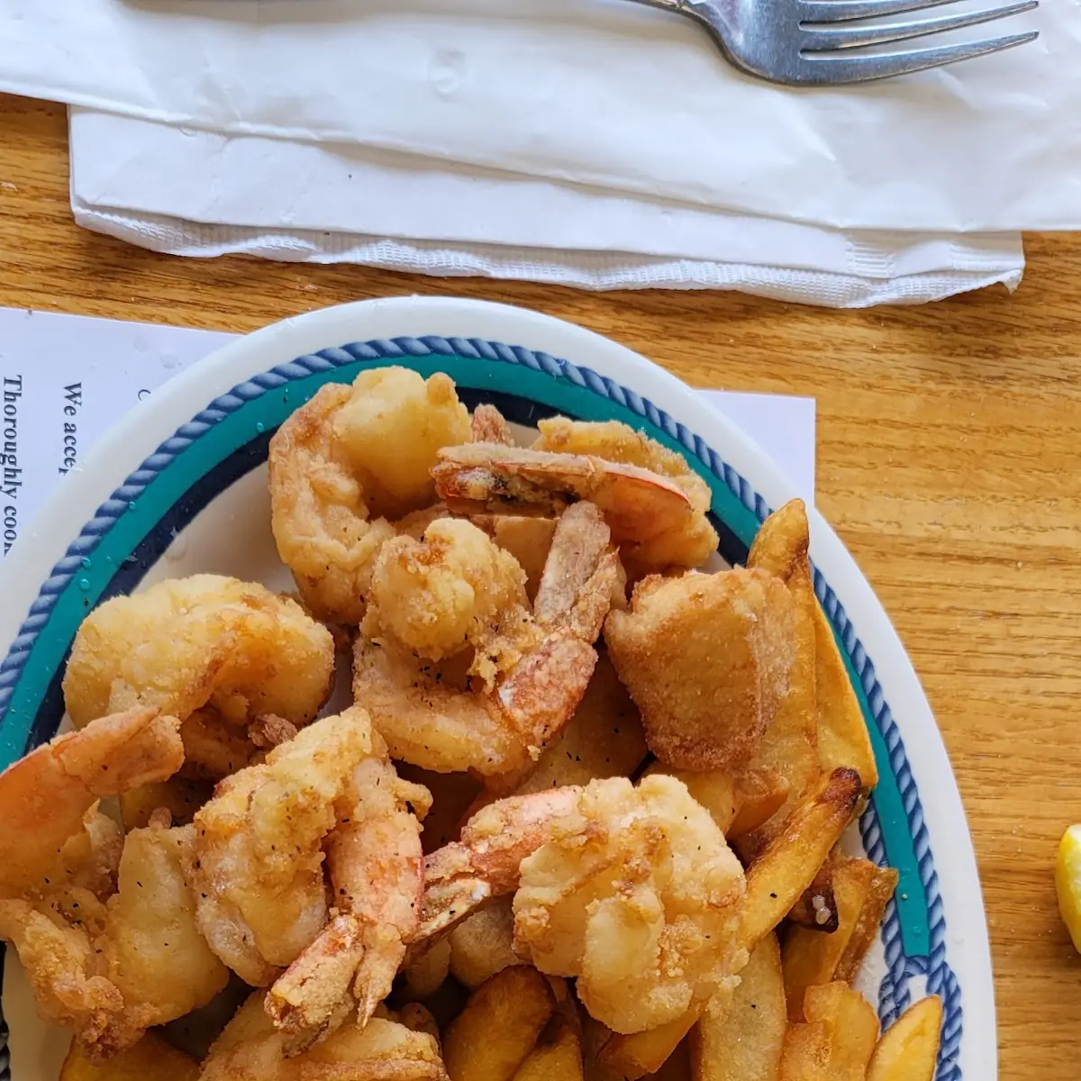 Fried Shrimp Platter