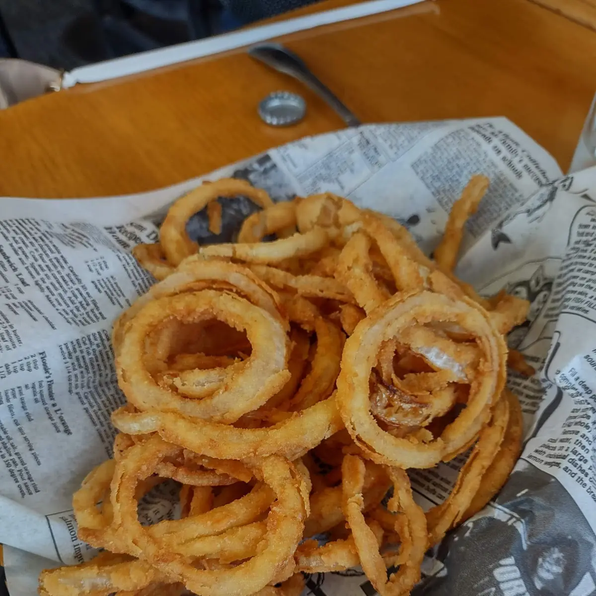 Golden Fried Onion Rings