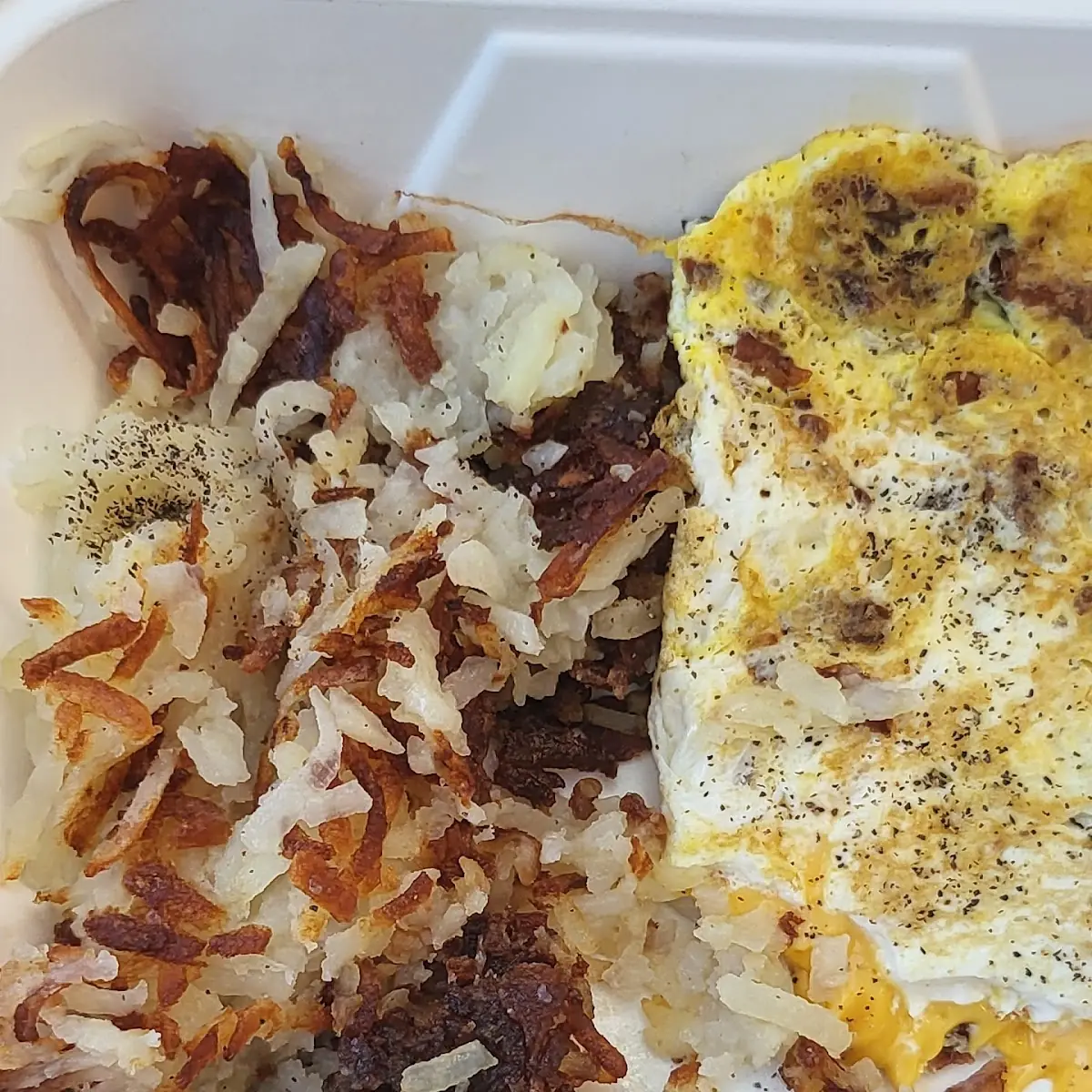 Bacon and Cheese Omelette