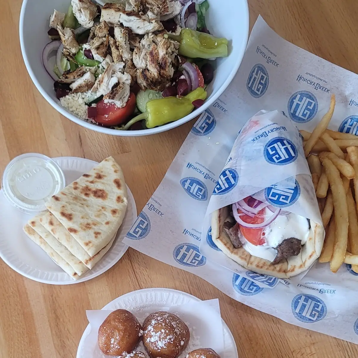 Gyro with Feta Cheese
