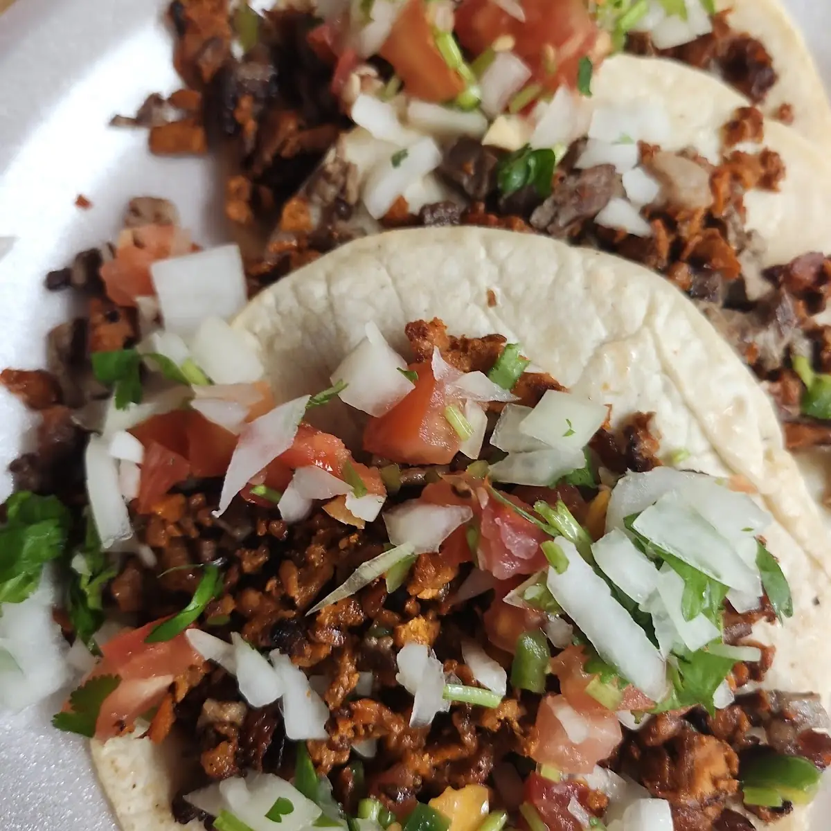 Al Pastor Tacos w Everything