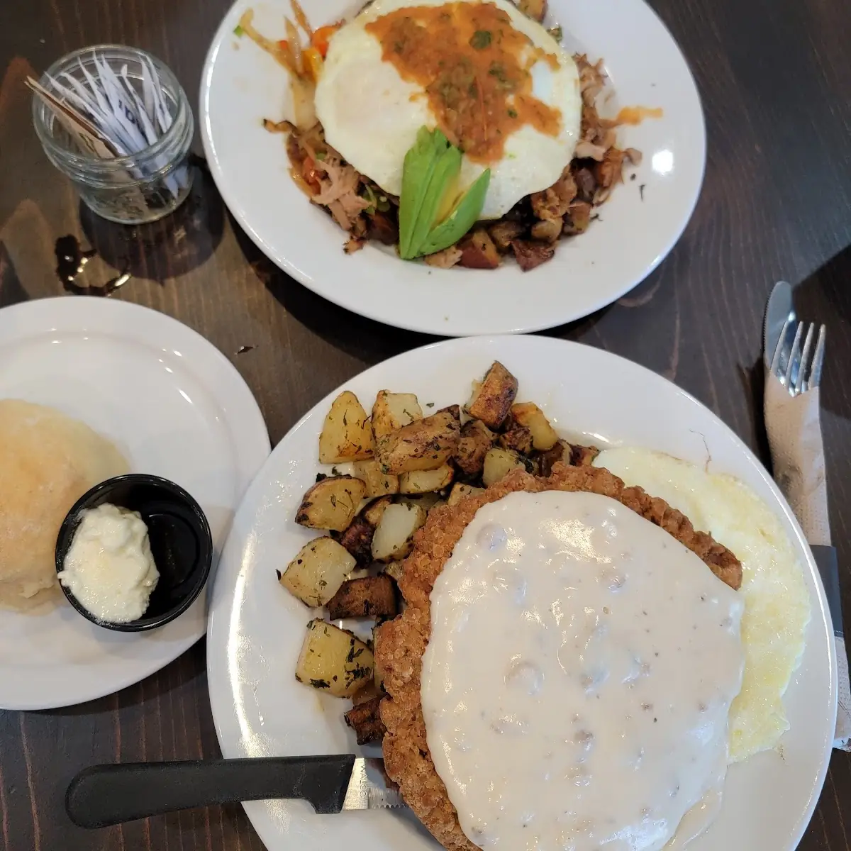 Chicken Fried Steak & Egg