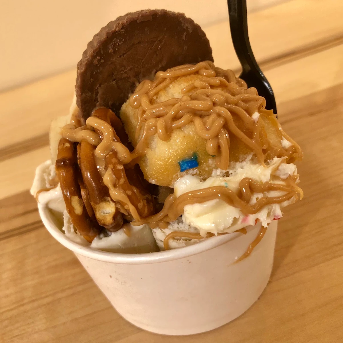 Ice Cream with Peanut Butter Cup