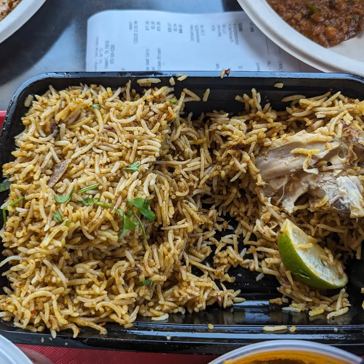 Gongura Chicken Biryani
